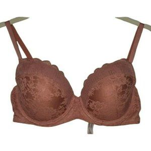 Victoria secret Dream Angels lined demi bra 36D pink coral